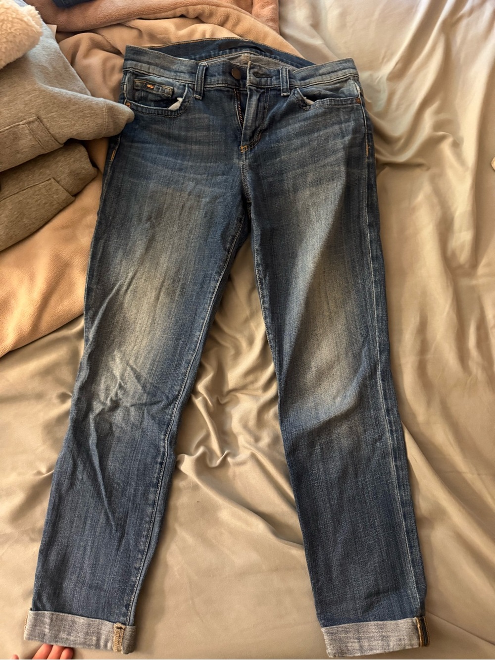 Joe's Jeans Women's Faded Blue Boyfriend Jeans